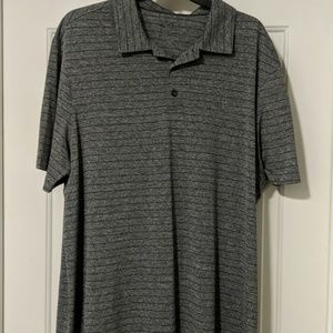 Grey/Black Duo Dry Polo